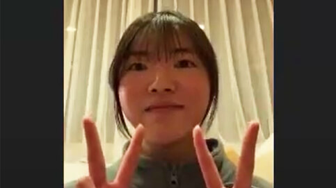 静岡県 中学3年 加藤 朋枝さん