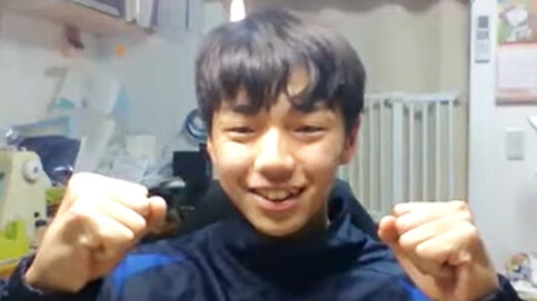 兵庫県 中学3年 的場 賢一郎さん