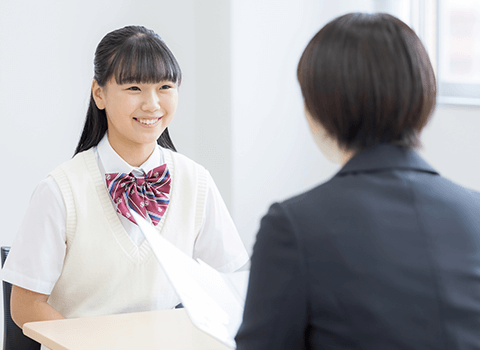 面接の様子