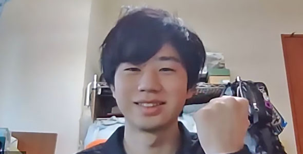 坂上 諒真さん(埼玉県)