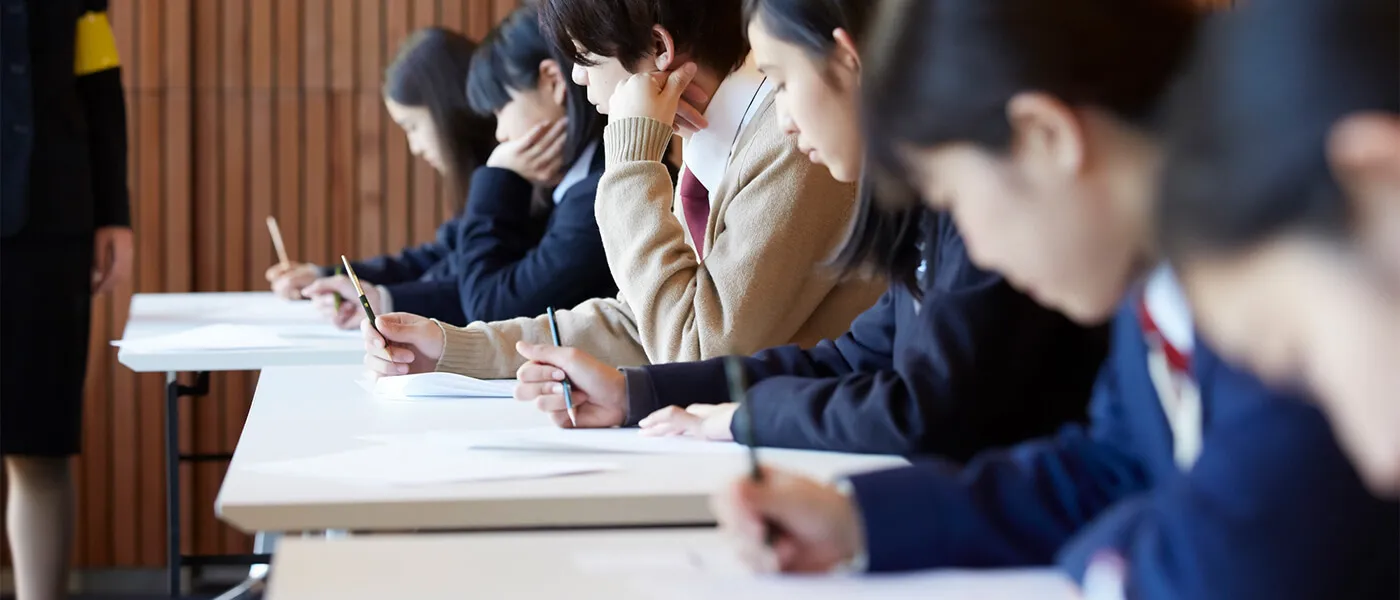 大学入試の様子